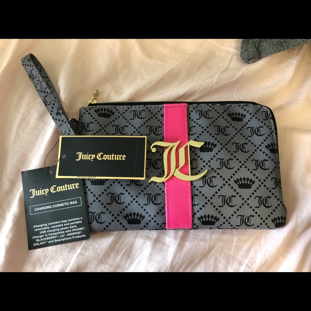 Juicy Couture charging wristlet